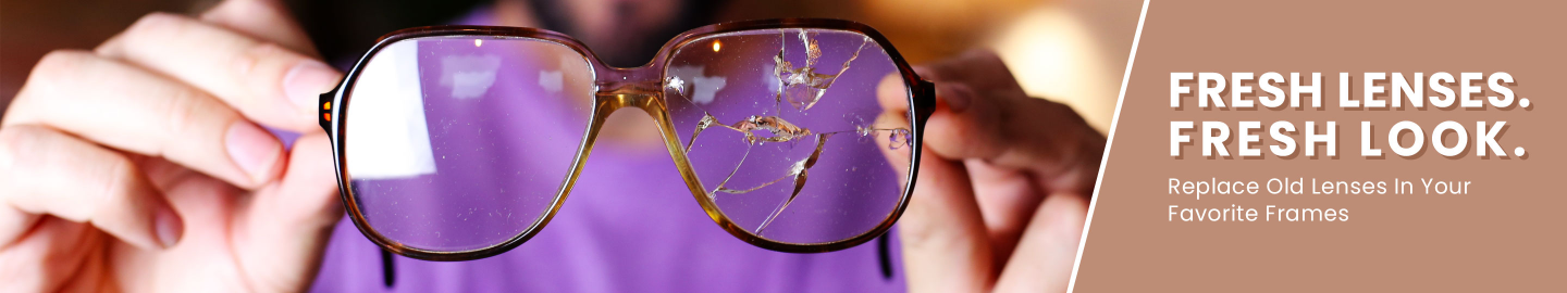 Al Jaber Optical lens banner